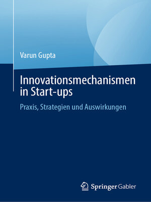 cover image of Innovationsmechanismen in Start-ups